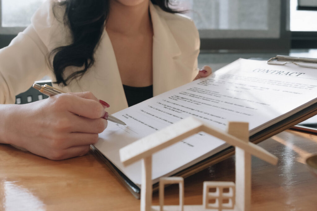 Flat residential roof