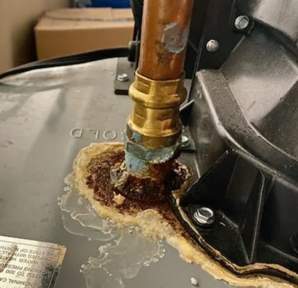 Checking for signs to replace your water heater after spotting rust