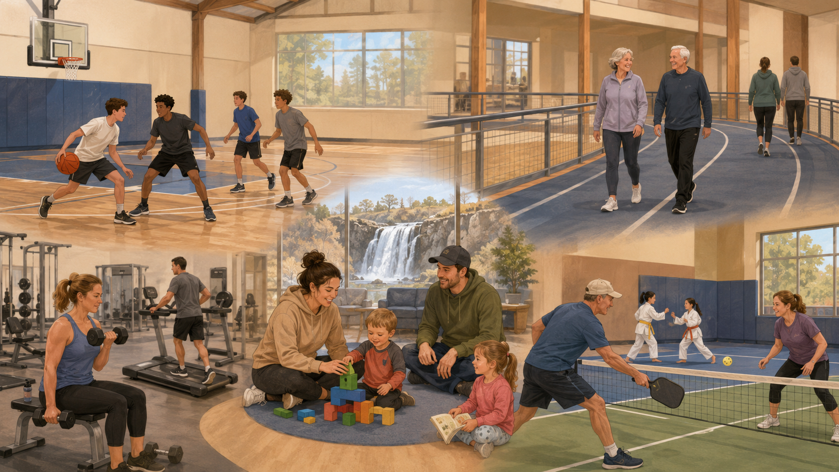 Cómo se ve tu semana con un centro recreativo en Twin Falls