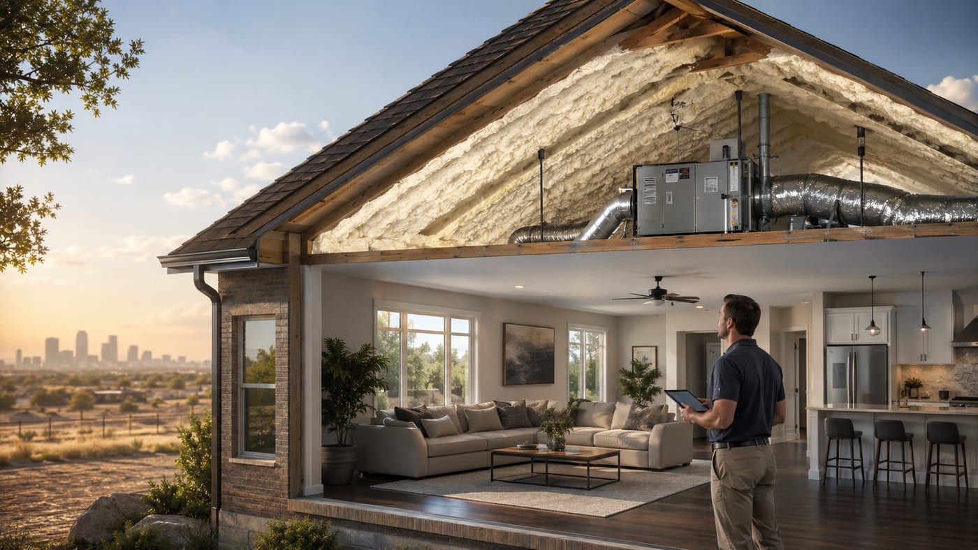 How Spray Foam Affects HVAC Sizing and Equipment Costs in OK