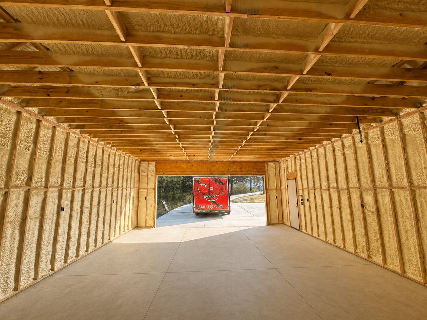 Spray Foam for Oklahoma Workshops and Detached Buildings
