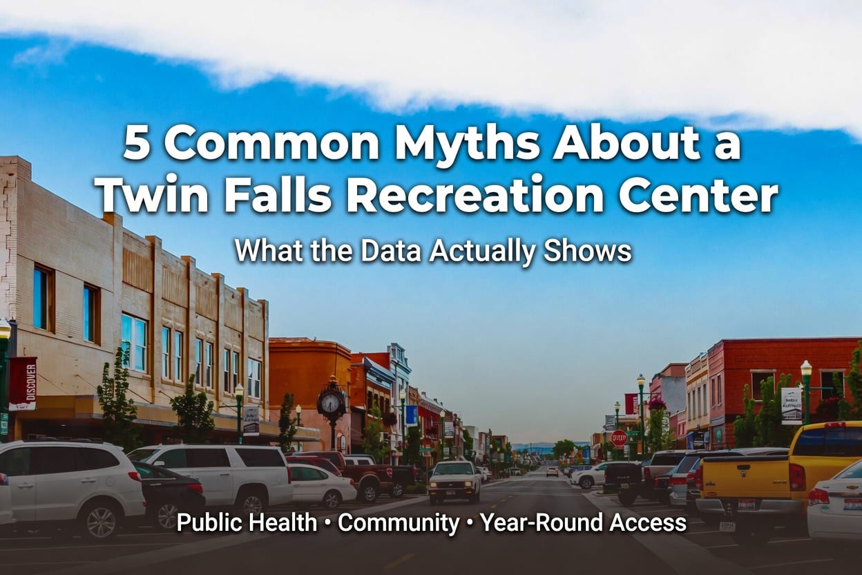 Cinco cosas que los residentes de Twin Falls entienden mal sobre los centros recreativos