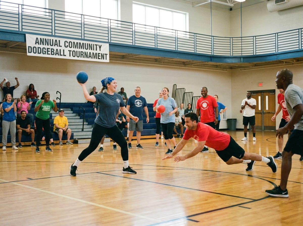 Dodgeball Never Stopped Being Fun. Twin Falls Needs a Gym.