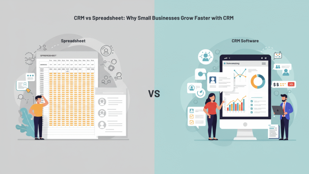 CRM vs Spreadsheet: Why Small Businesses in Twin Falls Gain More with CRM Software