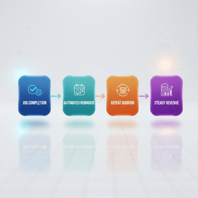 From One-Time Jobs to Predictable Revenue: How Automation for Service Businesses Builds Consistent Growth
